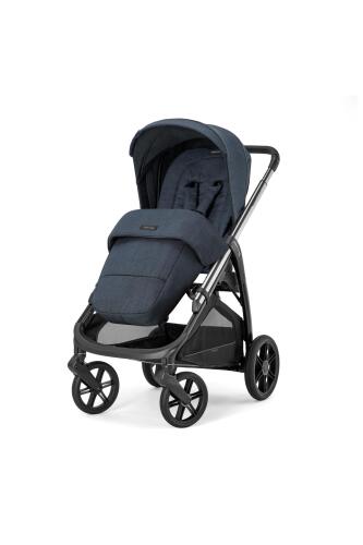 Inglesina Aptica Glam Tek El Tek Hamle ile Katlanıp Açılan Çift Yön Bebek Arabası - Resort Blue - 1