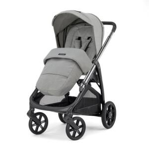 Inglesina Aptica Glam Tek El Tek Hamle ile Katlanıp Açılan Çift Yön Bebek Arabası - Satin Grey - 2