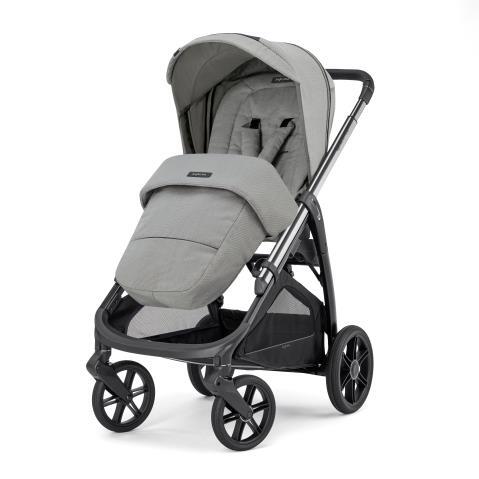 Inglesina Aptica Glam Tek El Tek Hamle ile Katlanıp Açılan Çift Yön Bebek Arabası - Satin Grey - 2
