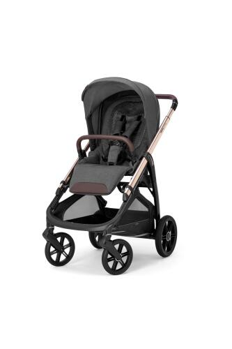 Inglesina Aptica Glam Tek El Tek Hamle ile Katlanıp Açılan Çift Yön Bebek Arabası - Velvet Grey - 7