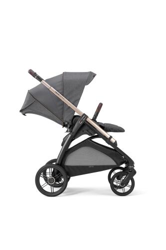 Inglesina Aptica Glam Tek El Tek Hamle ile Katlanıp Açılan Çift Yön Bebek Arabası - Velvet Grey - 9