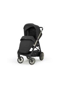 Inglesina Aptica Tek El Tek Hamle ile Katlanıp Açılan Çift Yön Bebek Arabası - Mystic Black 