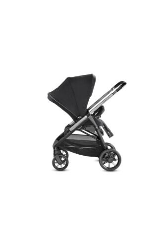 Inglesina Aptica Tek El Tek Hamle ile Katlanıp Açılan Çift Yön Bebek Arabası - Mystic Black - 4