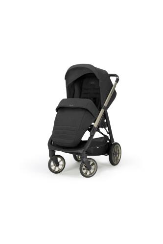 Inglesina Aptica Tek El Tek Hamle ile Katlanıp Açılan Çift Yön Bebek Arabası - Mystic Black - 5