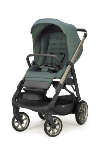 Inglesina Aptica Tek El Tek Hamle ile Katlanıp Açılan Çift Yön Bebek Arabası - Neptune Greyish - 2