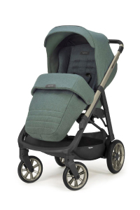 Inglesina Aptica Tek El Tek Hamle ile Katlanıp Açılan Çift Yön Bebek Arabası - Neptune Greyish - 3