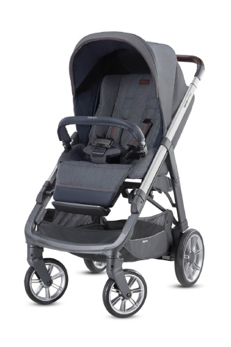 Inglesina Aptica Tek El Tek Hamle ile Katlanıp Açılan Çift Yön Bebek Arabası Özel Koleksiyon - Tailor Denim - 2