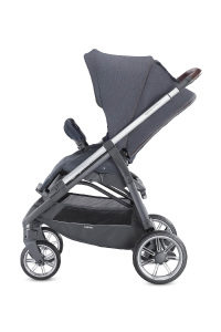 Inglesina Aptica Tek El Tek Hamle ile Katlanıp Açılan Çift Yön Bebek Arabası Özel Koleksiyon - Tailor Denim - 3