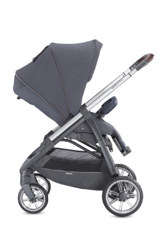 Inglesina Aptica Tek El Tek Hamle ile Katlanıp Açılan Çift Yön Bebek Arabası Özel Koleksiyon - Tailor Denim - 4