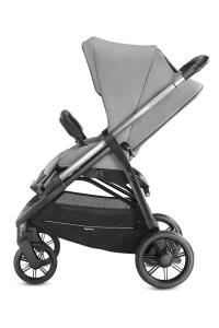 Inglesina Aptica Tek El Tek Hamle ile Katlanıp Açılan Çift Yön Bebek Arabası - Silk Grey - 3