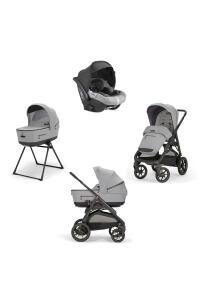 Inglesina Aptica XT Bebek Arabası & Darwin Ana Kucaklı, Portbebeli, Stantlı, 4'lü Sistem - Horizon Grey - 7