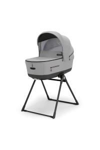 Inglesina Aptica XT Bebek Arabası & Darwin Ana Kucaklı, Portbebeli, Stantlı, 4'lü Sistem - Horizon Grey - 5