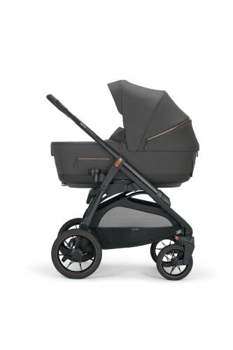 Inglesina Aptica XT Bebek Arabası & Darwin Ana Kucaklı, Portbebeli, Stantlı, 4'lü Sistem - Magnet Grey - 4