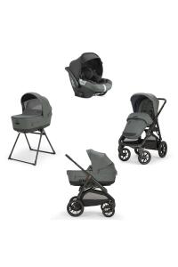 Inglesina Aptica XT Bebek Arabası & Darwin Ana Kucaklı, Portbebeli, Stantlı, 4'lü Sistem - Taiga Green - 7