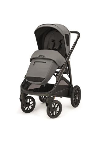 Inglesina Aptica XT Glam Tek El Tek Hamle ile Katlanıp Açılan Çift Yön Bebek Arabası - Canyon Grey - 1