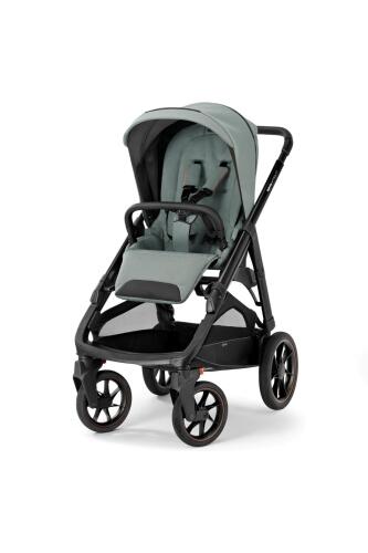 Inglesina Aptica XT Glam Tek El Tek Hamle ile Katlanıp Açılan Çift Yön Bebek Arabası - Igloo Grey - 2