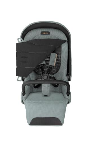 Inglesina Aptica XT Glam Tek El Tek Hamle ile Katlanıp Açılan Çift Yön Bebek Arabası - Igloo Grey - 5