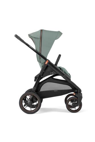 Inglesina Aptica XT Glam Tek El Tek Hamle ile Katlanıp Açılan Çift Yön Bebek Arabası - Igloo Grey - 6