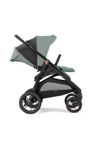 Inglesina Aptica XT Glam Tek El Tek Hamle ile Katlanıp Açılan Çift Yön Bebek Arabası - Igloo Grey - 7