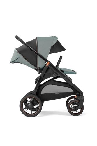 Inglesina Aptica XT Glam Tek El Tek Hamle ile Katlanıp Açılan Çift Yön Bebek Arabası - Igloo Grey - 8