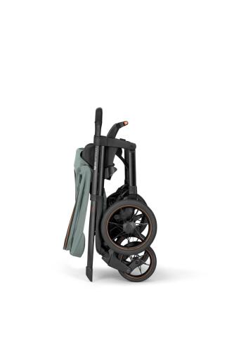 Inglesina Aptica XT Glam Tek El Tek Hamle ile Katlanıp Açılan Çift Yön Bebek Arabası - Igloo Grey - 10