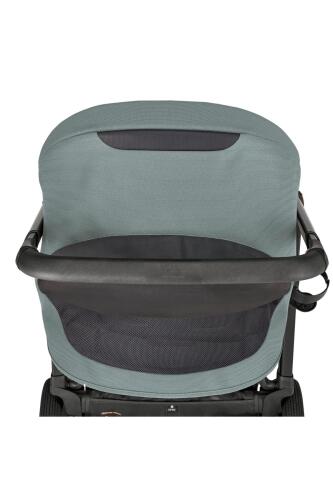 Inglesina Aptica XT Glam Tek El Tek Hamle ile Katlanıp Açılan Çift Yön Bebek Arabası - Igloo Grey - 11