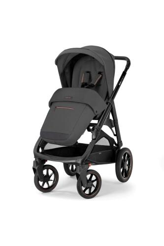 Inglesina Aptica XT Glam Tek El Tek Hamle ile Katlanıp Açılan Çift Yön Bebek Arabası - Magnet Grey - 1