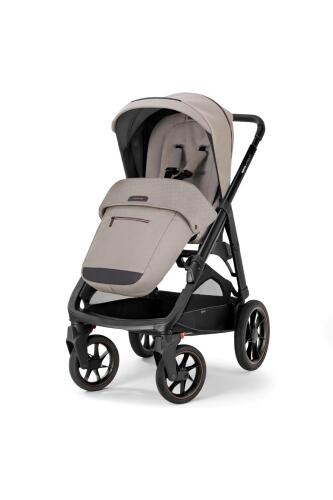 Inglesina Aptica XT Glam Tek El Tek Hamle ile Katlanıp Açılan Çift Yön Bebek Arabası - Tundra Beige - 1