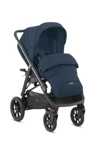 Inglesina Aptica XT Tek El Tek Hamle ile Katlanıp Açılan Çift Yön Bebek Arabası - Polar Blue - 2