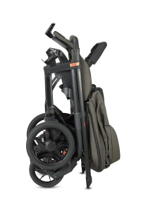 Inglesina Aptica XT Tek El Tek Hamle ile Katlanıp Açılan Çift Yön Bebek Arabası - Sequoia Green - 6