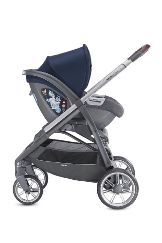 Inglesina Cab Gr 0+ Bebek Ana Kucağı ve Oto Koltuğu 0-13 kg - Indigo Denim - 2
