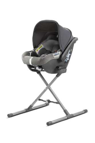 Inglesina Cab Gr 0+ Bebek Ana Kucağı ve Oto Koltuğu 0-13 kg - Mineral Grey - 3