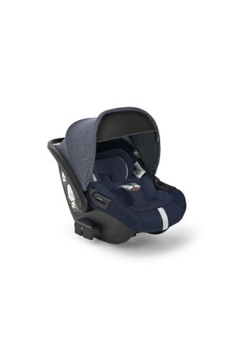 Inglesina Darwin Infant Recline i-Size Gr 0+ Yatırılabilen Bebek Ana Kucağı ve Oto Koltuğu 40-75 cm - Soho Blue - 1