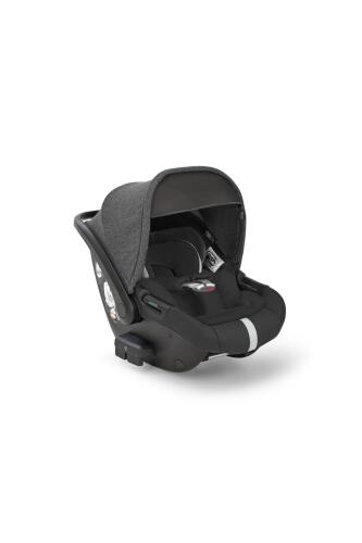 Inglesina Darwin Infant Recline i-Size Gr 0+ Yatırılabilen Bebek Ana Kucağı ve Oto Koltuğu 40-75 cm - Upper Black - 2