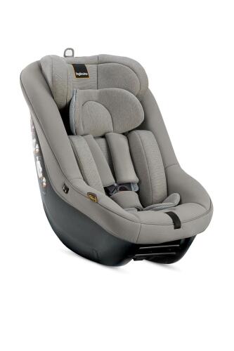 Inglesina Darwin Next Stage i-Size Bebek Oto Koltuğu 40-105 cm Çift Yön/360° Kullanım - Moon Grey - 1