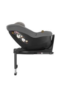 Inglesina Darwin Next Stage i-Size Bebek Oto Koltuğu 40-105 cm Çift Yön/360° Kullanım - Moon Grey - 5