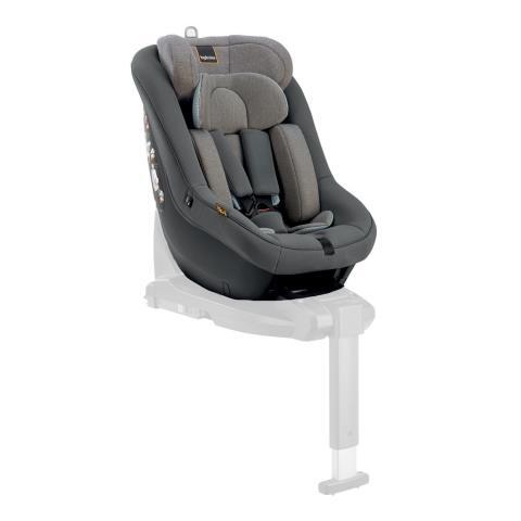 Inglesina Darwin Next Stage i-Size Bebek Oto Koltuğu 40-105 cm Çift Yön/360° Kullanım - Stone Grey - 2