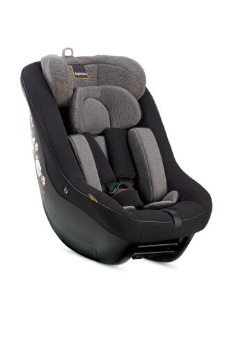 Inglesina Darwin Next Stage i-Size Bebek Oto Koltuğu 40-105 cm Çift Yön/360° Kullanım - Vulcan Black - 3