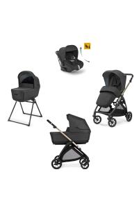 Inglesina Electa+ Bebek Arabası & Darwin Recline Ana Kucaklı 4'lü Sistem - Upper Black