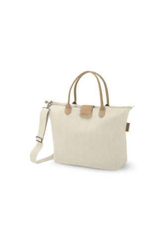 Inglesina Electa Element Organik Özel Seri Anne Bebek Bakım Çantası - Pure Ecru - 1