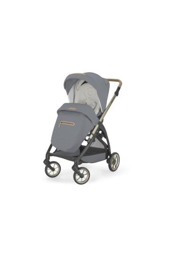 Inglesina Electa Element Organik Özel Seri Tek El Tek Hamle ile Katlanıp Açılan Çift Yön Bebek Arabası - Paper Blue - 1