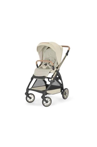 Inglesina Electa Element Organik Özel Seri Tek El Tek Hamle ile Katlanıp Açılan Çift Yön Bebek Arabası - Pure Ecru - 2