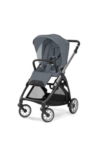 Inglesina Electa+ Tek El Tek Hamle ile Katlanıp Açılan Çift Yön Bebek Arabası Ana Kucağı Hediyeli - Union Grey - 3