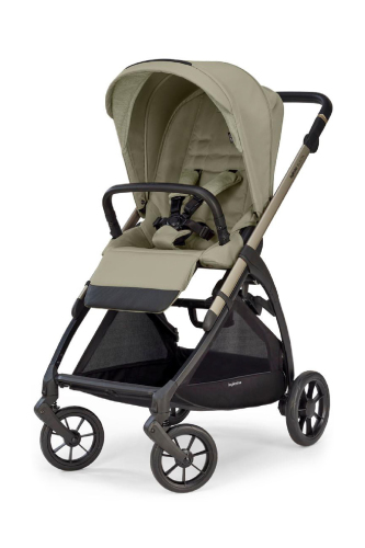 Inglesina Electa Tek El Tek Hamle ile Katlanıp Açılan Çift Yön Bebek Arabası - Nolita Beige - 2