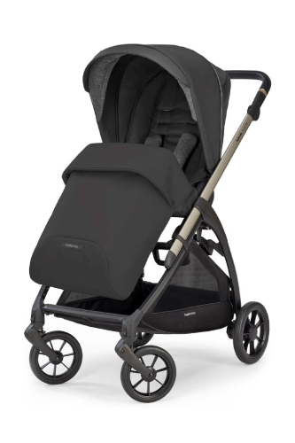 Inglesina Electa Tek El Tek Hamle ile Katlanıp Açılan Çift Yön Bebek Arabası - Upper Black - 3
