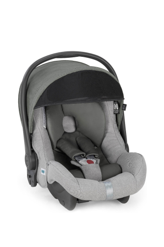 Inglesina Huggy Gr 0+ Bebek Ana Kucağı ve Oto Koltuğu 0-13 kg - Cayman Silver - 1