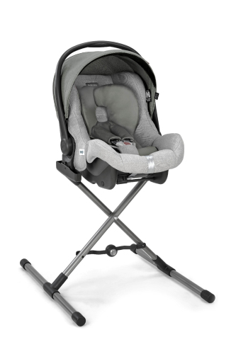 Inglesina Huggy Gr 0+ Bebek Ana Kucağı ve Oto Koltuğu 0-13 kg - Cayman Silver - 3