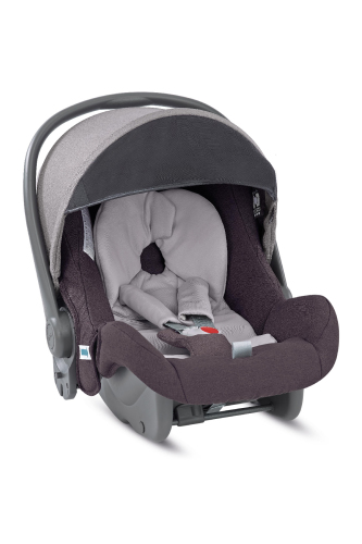Inglesina Huggy Gr 0+ Bebek Ana Kucağı ve Oto Koltuğu 0-13 kg - Sideral Grey - 2