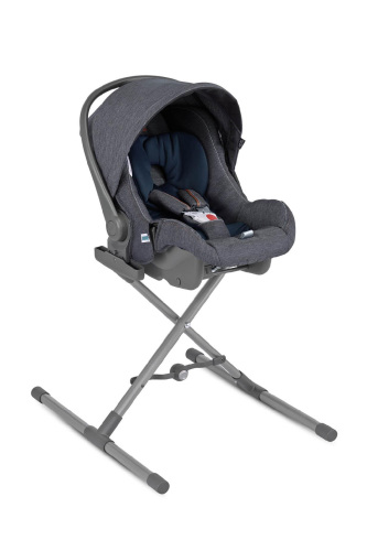 Inglesina Huggy Gr 0+ Bebek Ana Kucağı ve Oto Koltuğu 0-13 kg - Village Denim - 3