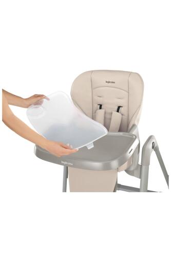 Inglesina My Time Ayarlanabilir Katlanabilir Bebek Mama Sandalyesi - Butter - 12